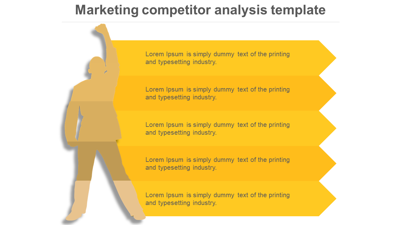 Free - Effective Marketing Competitor Analysis Template Designs